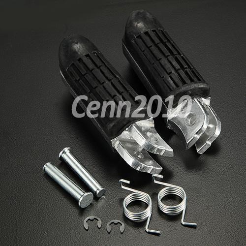 Front footrest foot pegs for yamaha fjr1300 fz1 fz6 fz6r fz400 xjr1200 xjr1300