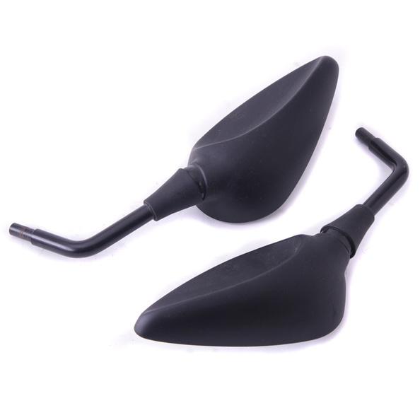 A pair side black rear view mirrors for benelli 899 1130 century racer tnt r160 