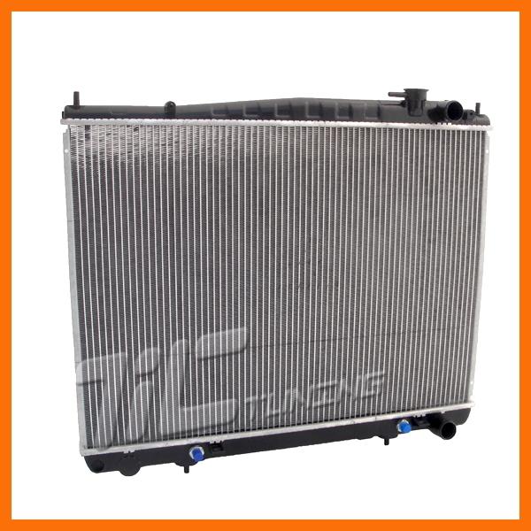 1996-2000 nissan pathfinder 3.3 v6 auto 1row radiator aluminum core plastic tank