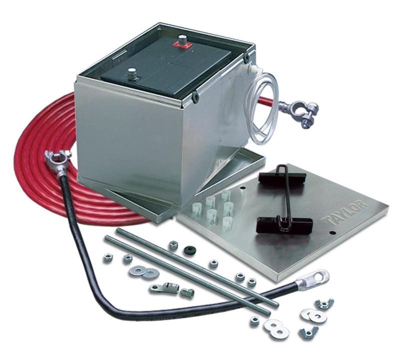 Taylor cable 48104 aluminum battery box