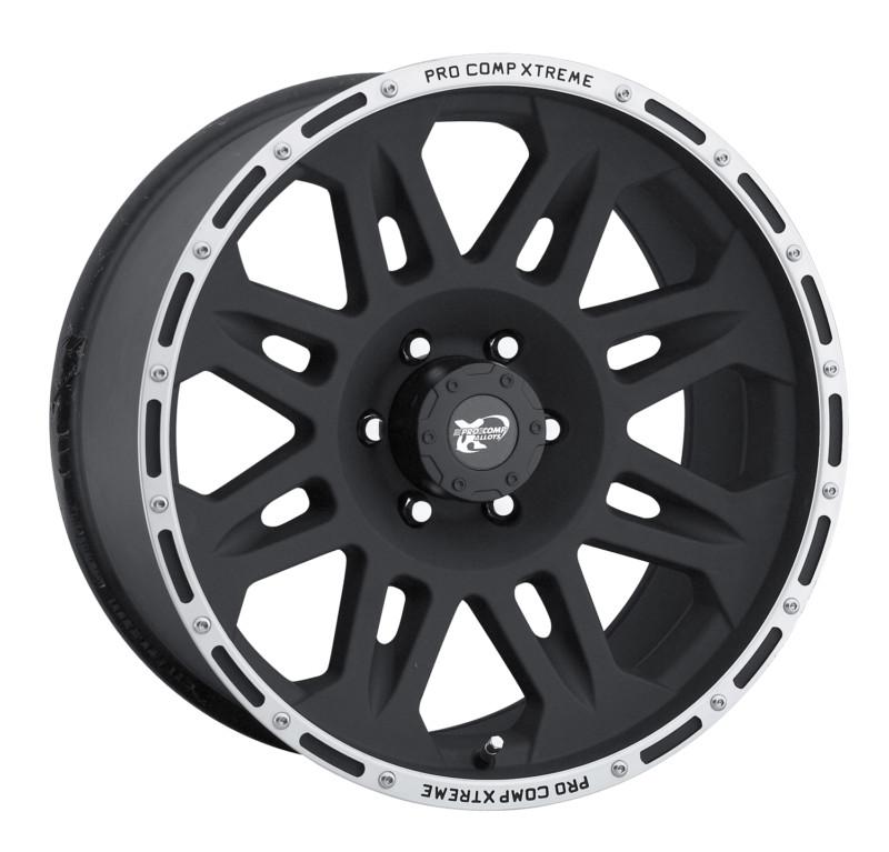 Pro comp alloy 7105-7883 xtreme alloys series 7105 black finish