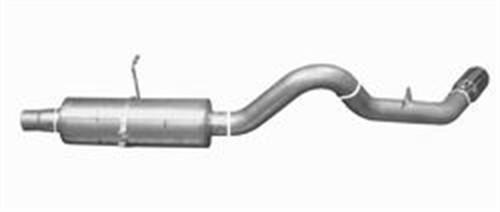 Gibson performance 615541 swept side; single exhaust kit