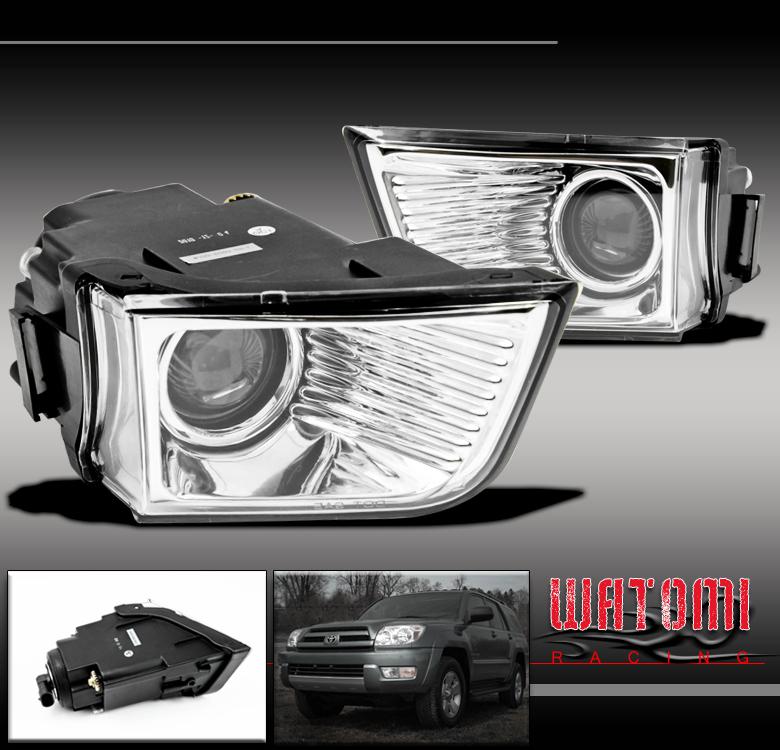 03-05 toyota 4runner bumper driving projector fog light lamp sr5 sport new set