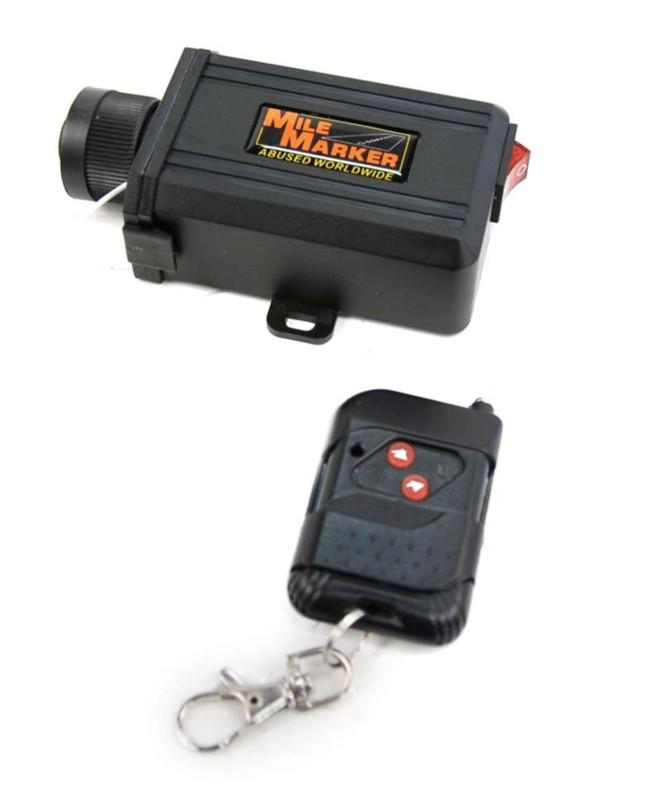 Mile marker 7076 plug and play wireless winch remote