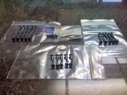 W113 mercedes benz pagoda 230sl 250sl 280sl interior screw fastener set, 50 new