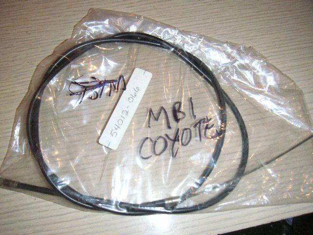 Throttle cable  mb1a  mb-1a coyote minibike 54012-066  kawasaki nos