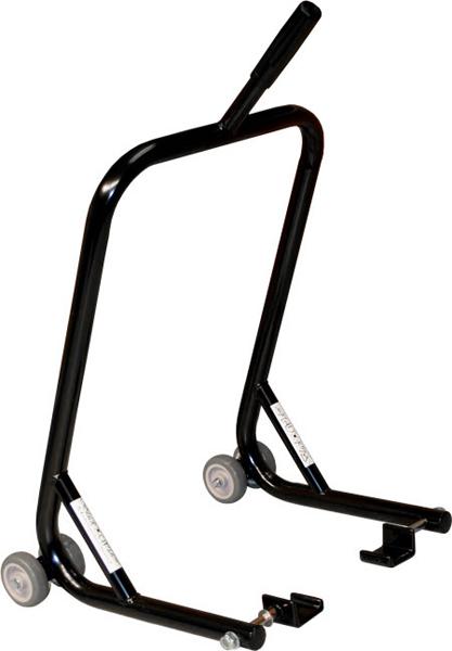 Black widow rear motorcycle swingarm lift stand-paddock race stands (bw-12)