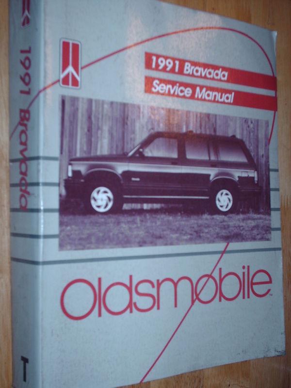 1991 oldsmobile bravada shop manual / book