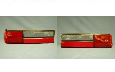 1987 - 1993 ford mustang reproduction lx tail light lenses, 1 pair