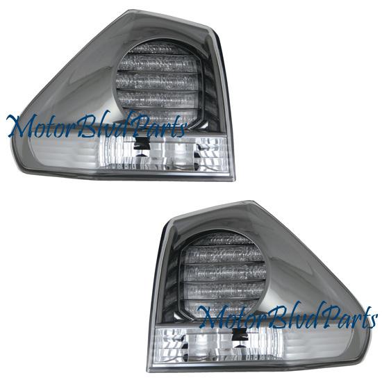 06-07 lexus rx400h tail lights on quarter panel lh + rh