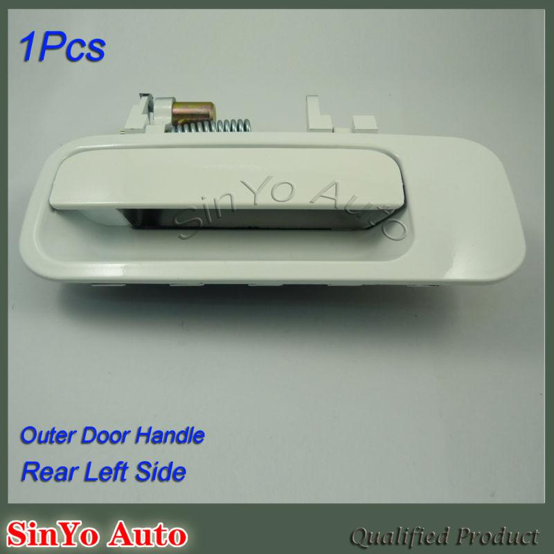 New outer outside door handle white rear left rl for toyota camry