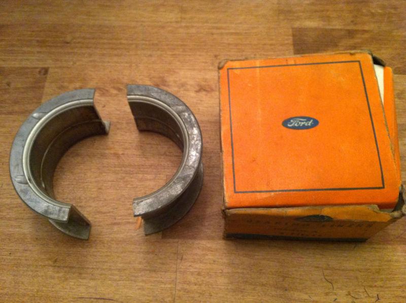 1941-1947 ford g engine rear std main bearings nos