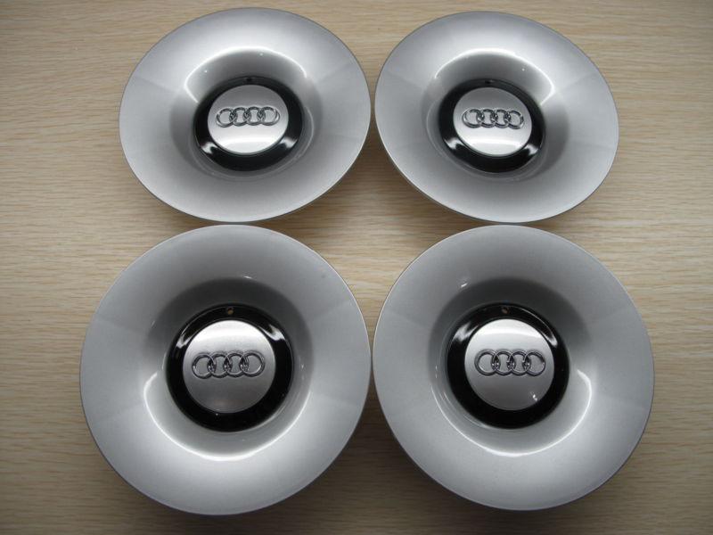 Audi 04-08 s4 wheel center cap 8e061165h 17" 18" 6 spokes wheel new set 4 pieces