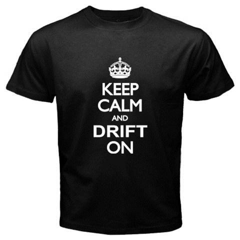Keep calm and drift chive on racing bomb style new t-shirt - illest fatlace jdm