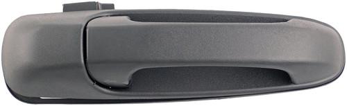 Ext door handle front right ram 1500-3500 pickup black smooth platinum# 1150743