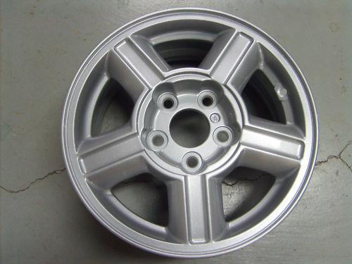 2001-2004 ford escape wheel, 15x6.5, 5 spoke silver