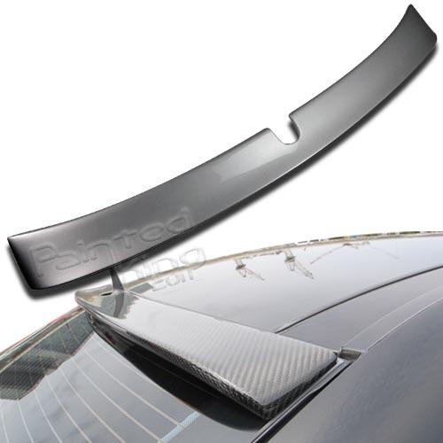 02 06 08 painted mercedes benz w211 e-class l window roof spoiler 744 silver