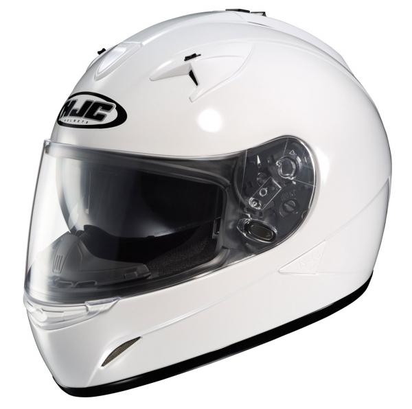 Hjc mens is-16 full face motorcycle helmet white large l