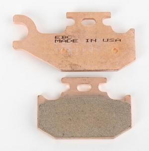 Ebc sintered brake pads front for polaris rzr 170 09-10