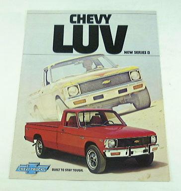 1978 78 chevrolet chevy  luv pickup truck brochure 