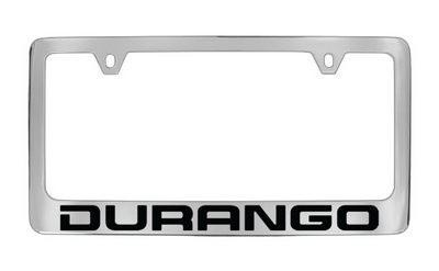 Dodge genuine license frame factory custom accessory for durango style 1