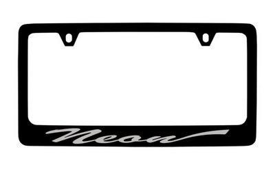 Dodge genuine license frame factory custom accessory for neon style 4