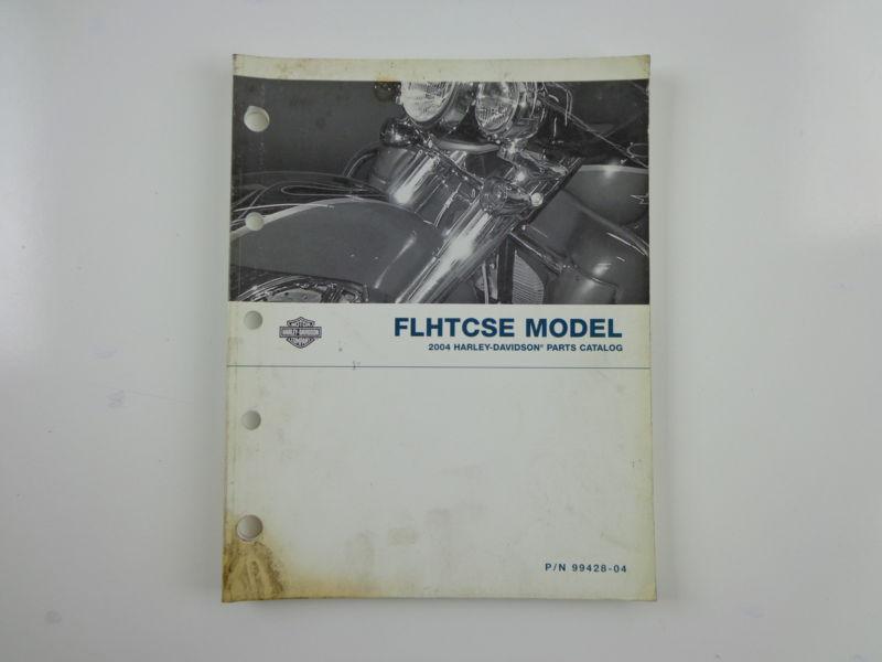 Harley davidson 2004 flhtcse model parts catalog 99428-04