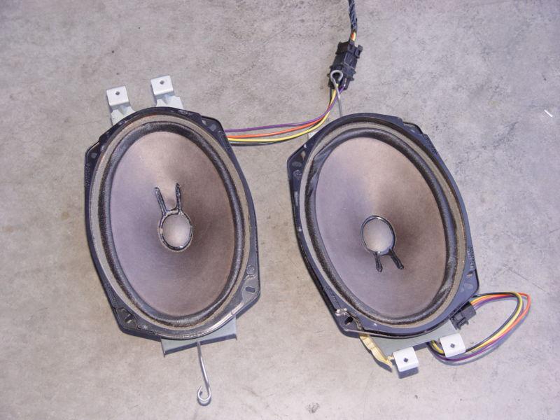 1991 cadillac seville factory bose rear speakers, clean, lqqk !!!