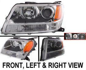 Clear lens new head lamp left hand halogen lh driver side 3532065j01 suzuki car