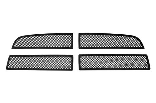 Paramount 47-0130 - dodge ram restyling perimeter black wire mesh grille 4 pcs