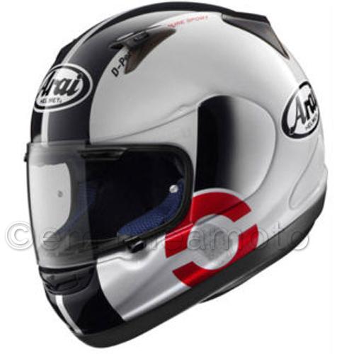 _ helmet arai quantum new dna white s