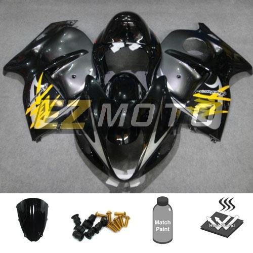 Fairing package w/ windscreen & bolts for suzuki gsxr 1300 hayabusa 1999-2007 ad