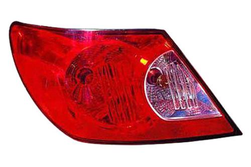 Replace ch2800176 - chrysler sebring rear driver side tail light lens housing