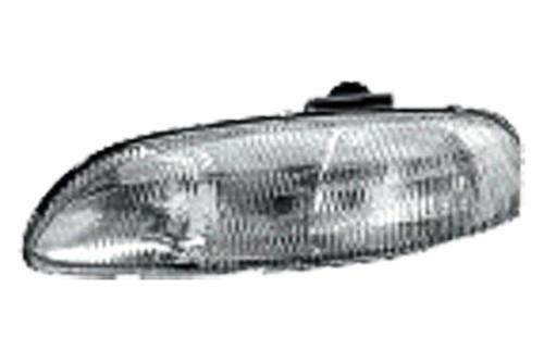 Replace gm2502139c - 95-96 chevy lumina front lh headlight assembly