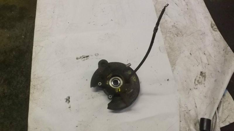 1987 1988 1989 1990 volvo 780 bertone rear left spindle w/ wheel hub oem