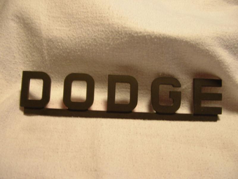 1959 dodge truck  nameplate army green  casting/part # 1780124