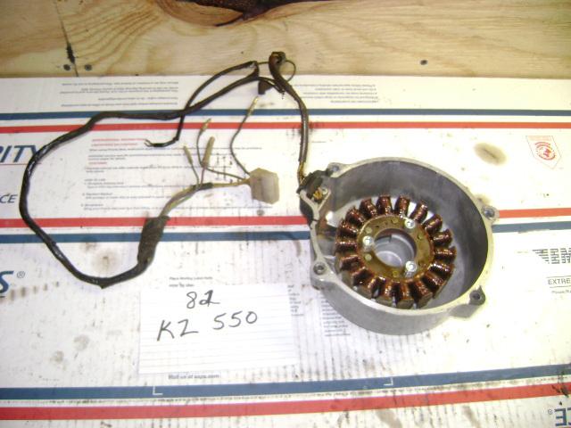 Kawasaki kz 550  82 stator and cover