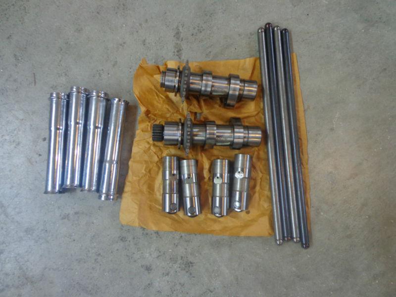 Harley davidson twin cam pushrods,pushrod covers,cams,& lifters