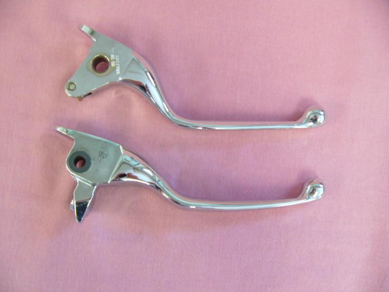 Hd v-rod slotted brake lever set '06 - current vrod  *new* item #2