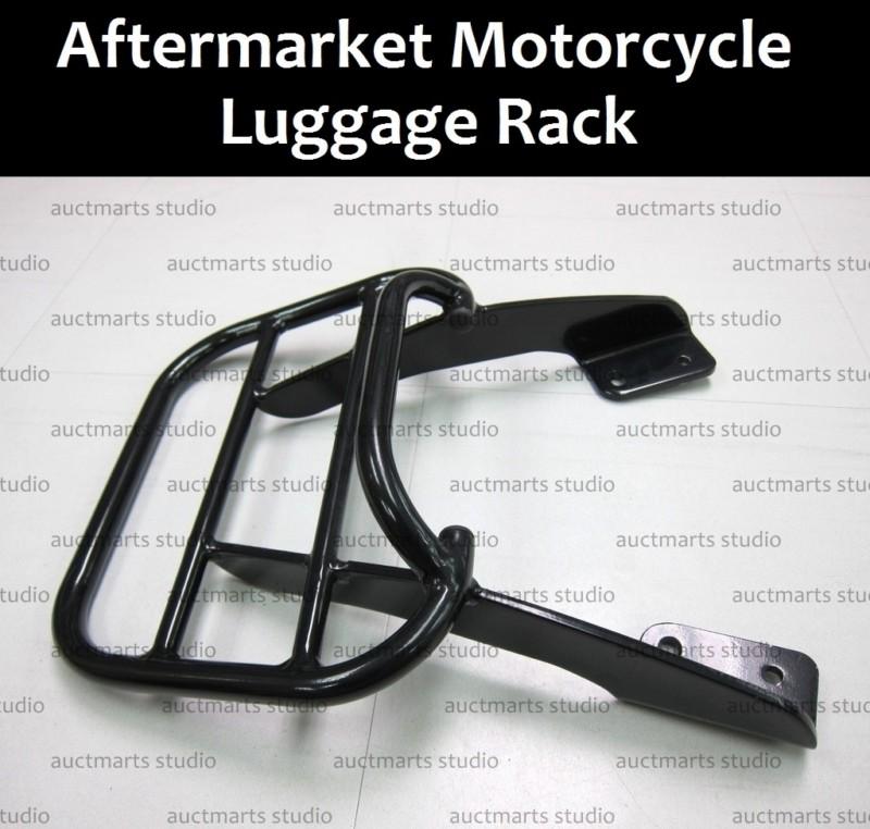 Fit suzuki gsxr 1300 hayabusa 03 04 05 06 aluminum rear luggage rack black d