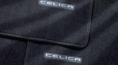 2003-2005 toyota celica new factory genuine charcoal carpet floor mats 4 pieces