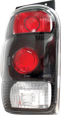 Matrix red eye taillights euro clear/red inserts 1998-2001 ford explorer