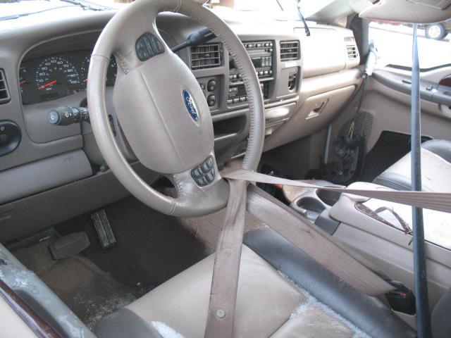 2003 ford excursion floor center console brown 817900