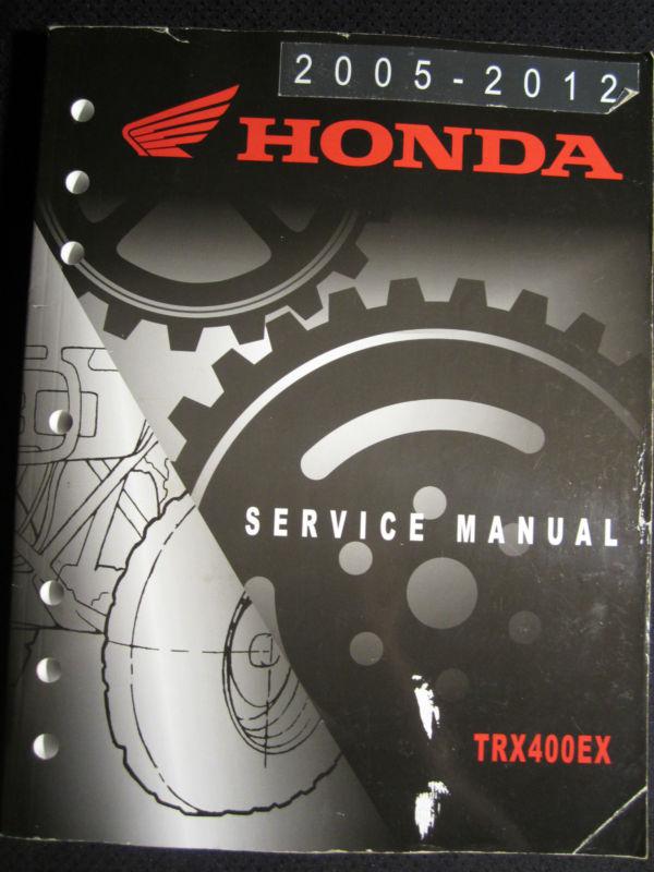 2005-2012 honda atv trx400ex service repair shop manual trx 400 ex 