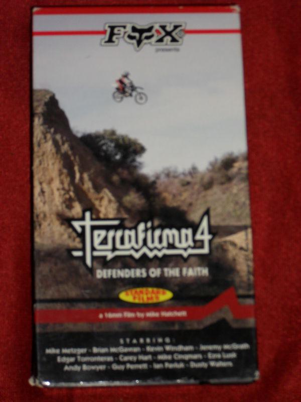 Terrafirma 4 - defenders mike metzger ++ motocross freestyle offroad racing vhs