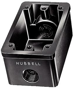 Hubbell hbl6080os box fs shallow s ips