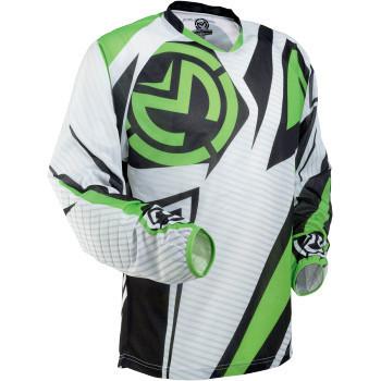 New 2013 moose racing sahara jersey men's large lime mx atv bmx ktm cr yz rmz kx