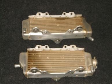 Yamaha yz450f radiators oem/stock 2003,2004,2005