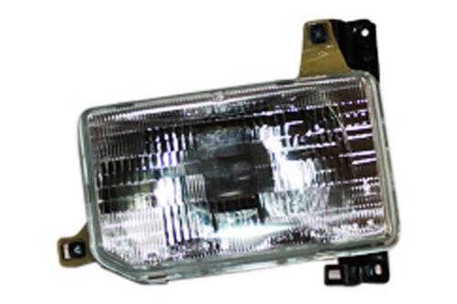 Tyc 20-1585-00 - 1986 nissan hardbody left replacement headlight assembly