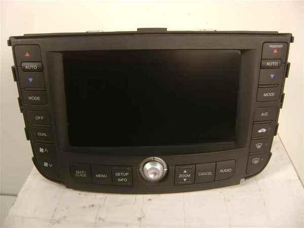 2004 2005 2006 acura tl 8" dash information screen w/ climate control oem